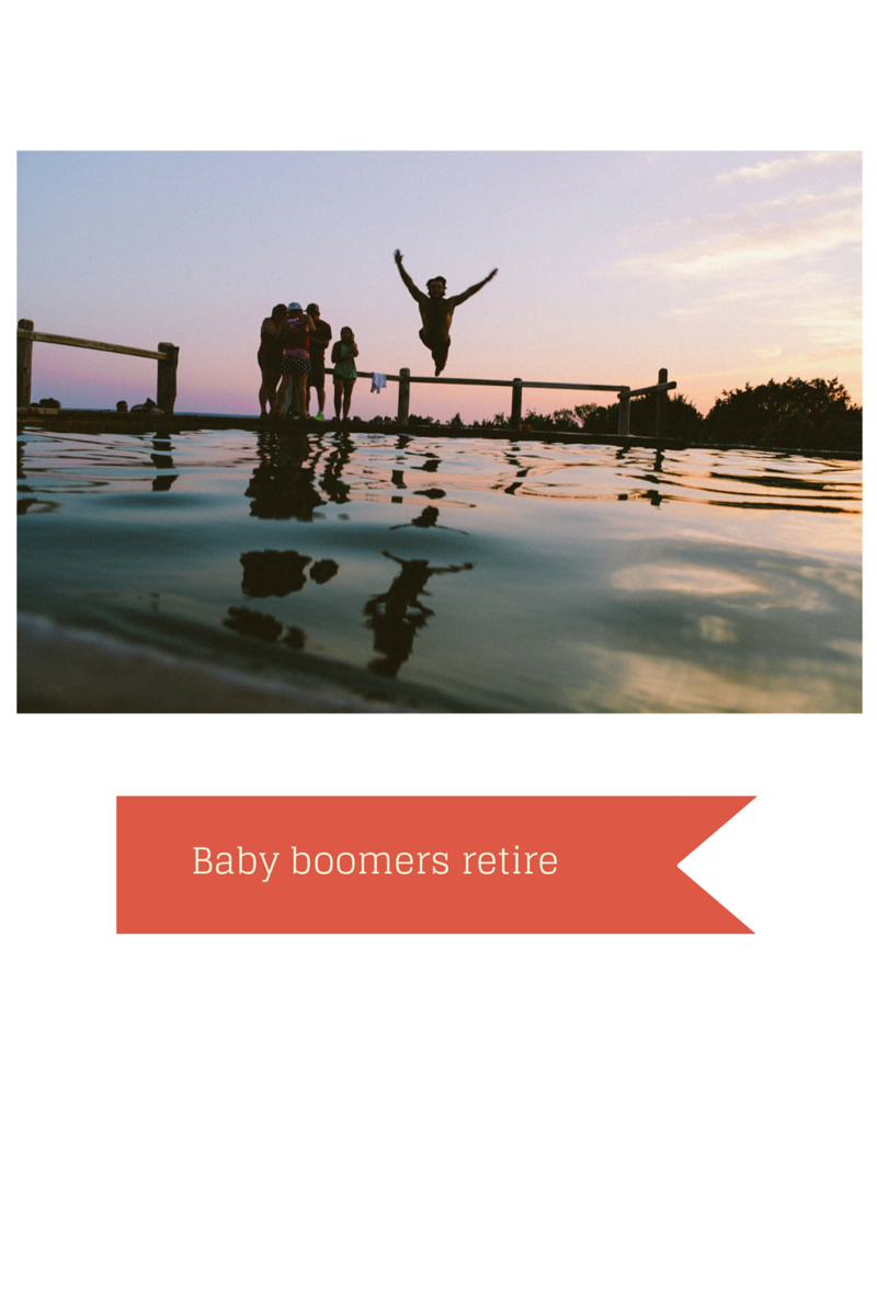 Jumping into a lake will baby boomers retire?